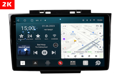 Автомагнитола штатная с 2K экраном Redpower 75114 на Android 10 для Great Wall Hover H3 (07.2010-06.2014), H5 (02.2011-07.2016) глянец