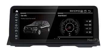 Штатная автомагнитола BMW 5 F10 / F11  2013-2016 NBT Carmedia XN-B1008N Android 10