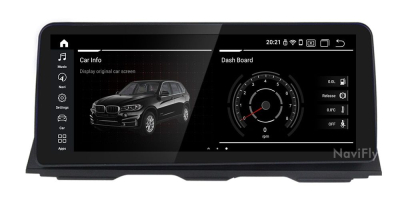 Штатная автомагнитола BMW 5 F10 / F11  2013-2016 NBT Carmedia XN-B1008N Android 10