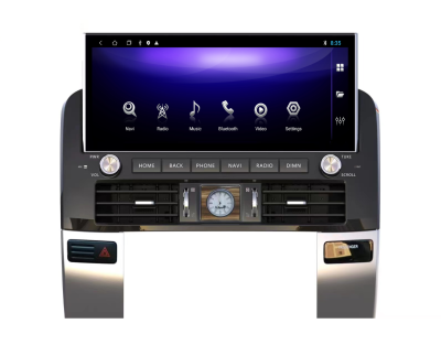 Штатная магнитола для Toyota Land Cruiser Prado 120 2002-2009 low Android 10 - Carmedia ZH-T1214L