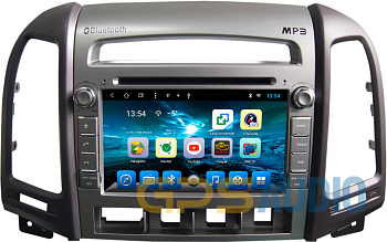 Головное устройство HYUNDAI Santa Fe 2010-2012 на Android 8.1 CARMEDIA KR-7031-3-T8 (3 кнопки)