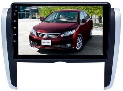 Штатная магнитола для Toyota Allion 2007-2018 LeTrun 3134-3150 9 дюймов (крутилки) NS 2+16 Gb MTK-L Android 10.x DSP ++