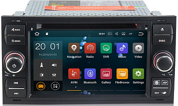 Штатное головное устройство Ford Focus 2, Transit, C-Max, Fusion (230х120мм) черная на Android 10 Carmedia MKD-F745B-P30 Штатное головное устройство Ford Focus 2, Transit, C-Max, Fusion (230х120мм) черная на Android 10 Carmedia MKD-F745B-P30