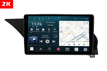 Автомагнитола штатная с 2K экраном RedPower 71468 Slim на Android 10 для Mercedes-Benz GLK-Class 1-поколение X204 (09.2012-08.2015)