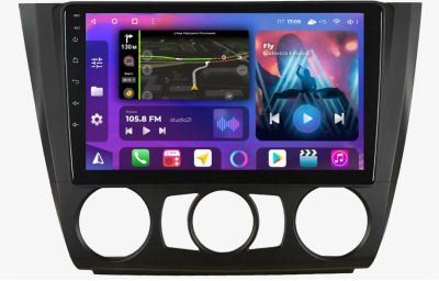 Штатная магнитола для BMW 1-Series E81, E82, E87, E88 2007-2011 на Android 13, QLED/2K, 4G - FarCar S500 Plus (095M кондей)