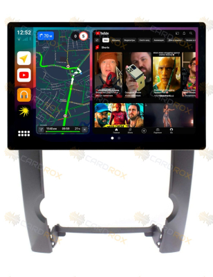 Штатная магнитола Kia Sorento 2009-2012 (для авто без усилителя) на Android 10, DSP, 4G, IPS, Carplay - Cardrox CD-4076-13 (11-13 дюймов)