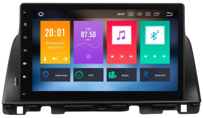 Штатная автомагнитола Kia Optima IV (JF) 03.2016+ Carmedia KD-1073-P6 Android 9.0 DSP