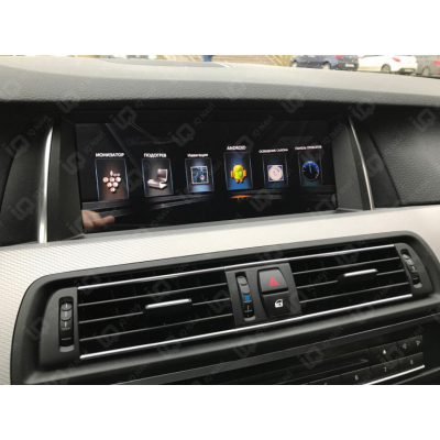 Автомагнитола на Android 8.1.0 IQ NAVI T58-1114C BMW 5 series Restyle (F10 / F11) (2013-2016) AUX (с Carplay)