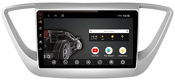 Штатная магнитола на Android 10 VOMI ST2809-TS9 для Hyundai Solaris 2017+