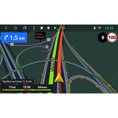Штатная автомагнитола VOMI ST2738-T8 для Mercedes Benz ML, GL W164 на Android 8.1.0