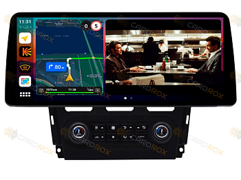 Штатная магнитола Ford Mondeo 2010-2015 с блоком климата на Android 10, DSP, 4G, IPS, Carplay - Cardrox CD-4773-12 (12 дюймов)