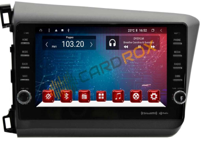 Штатная магнитола Honda Civic FB (седан) 2012-2015 на Android 10 CARDROX FD-4390