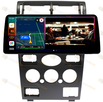 Штатная магнитола Ford Mondeo 2000-2003 (седан), под дерево на Android 10, DSP, 4G, IPS, Carplay - Cardrox CD-4676-12 (12 дюймов)