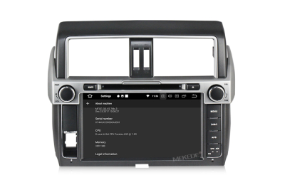 Штатное головное устройство Toyota Land Cruiser Prado 150 2013-2016 на Android 10 Carmedia MKD-9000-P30-8