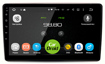 Штатная магнитола Roximo CarDroid RD-1501F для Fiat Ducato 3, 2006-2022