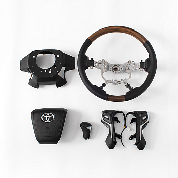 Руль с подогревом для Toyota Land Cruiser 200 2007-2015 - Carmedia TY-WH-LC200H-01