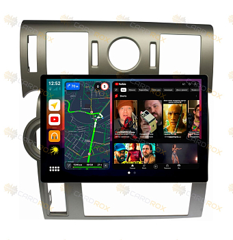 Штатная магнитола Hummer H2 2002-2013 на Android 10, DSP, 4G, IPS, Carplay - Cardrox CD-4423-13 (11-13 дюймов)