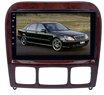 Магнитола Mercedes-benz S W220, S280, S300, S320, S350 LeTrun 3159-4217 9 дюймов VT Android 10.x MTK-L 2+16 Gb ASP