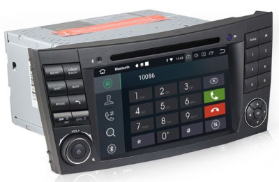 Штатное головное устройство MERCEDES E класс W211/S211 2002-2009, CLS W219 2004-2010 на Android 9 Carmedia MKD-7011-P5