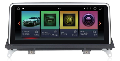 Штатная автомагнитола BMW X5 E70 2010-2013 и X6 E71 2012-2014 CIC Carmedia XN-B1002H-Q6 Android 10