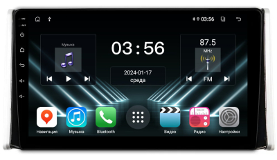 Штатная магнитола для Toyota RAV4 50 2019-2024+ (рынок РФ и ОАЭ) на Android 13 - FarCar (D/DX1161M)