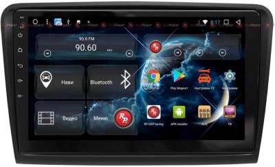 Автомагнитола штатная RedPower 51016RIPSDSP на Android 8.1 для Skoda Superb (2008-2013)