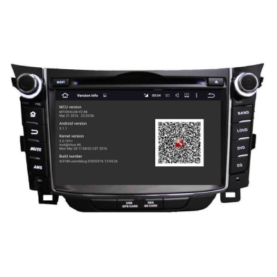 Штатная автомагнитола Android 10 Carmedia KD-7028-P5-32 для Hyundai i30 2012+