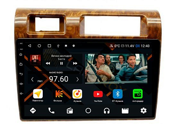 Штатная магнитола Toyota Land Cruiser J70/76 2010-2022 под дерево на Android 11, DSP, 4G, IPS / QLED 2K, Carplay - Cardrox CD-4551