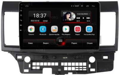 Штатная магнитола VOMI AK331R10-MTK Mitsubishi Lancer X 2007-2016 на Android 10