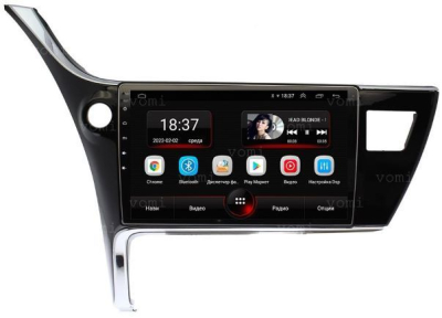 Штатная магнитола VOMI AK353R10-MTK Toyota Corolla 2017-2019 E180 (рестайлинг, без часов на родной панели) на Android 10