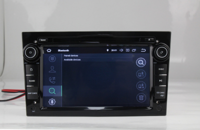 Штатное головное устройство Opel Astra H, Vectra С, Corsa D, Antara, Vivaro, Meriva, Zafira (черный лак) на Android 10 Carmedia MKD-7408-P6-8-b