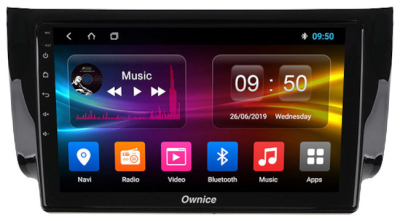 Штатная магнитола для Nissan Sentra 2014+, Tiida 2015+ (глянец) на Android 10 - Carmedia OL-1666-1-IJ