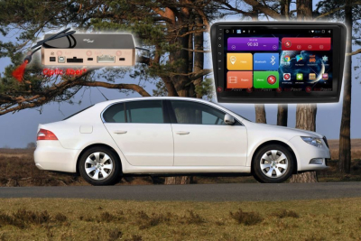 Автомагнитола штатная RedPower 51016RIPSDSP на Android 8.1 для Skoda Superb (2008-2013)