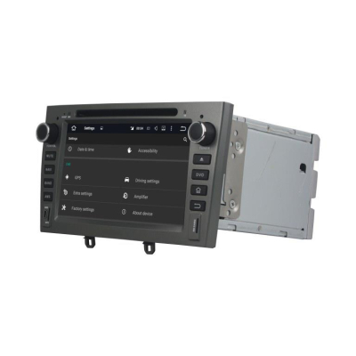 Штатная автомагнитола Android 10 Carmedia KD-7604-g-P30 для Peugeot 408 2012+, 308 2008-2014, RCZ 2010-2015 (серый)