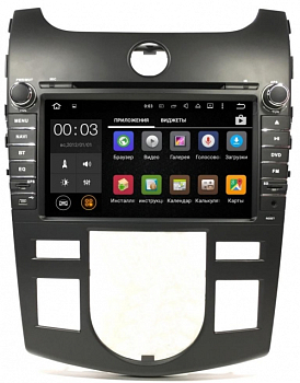 Штатное головное устройство на Android 6.0 для Kia Cerato 2009-2013 (с климатом) CARDROX ZT-3086