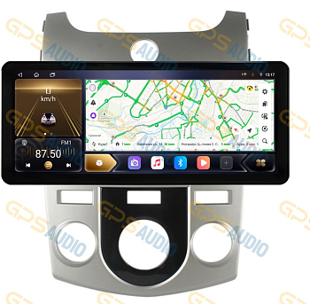 Штатная магнитола 12-14,6" для KIA Cerato II 2008-2013 (TD) с кондиционером (стиль LUX ONE) - Carmedia OL-9736-M