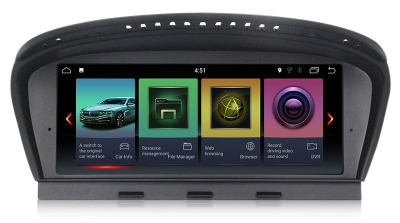 Штатная автомагнитола BMW 3 серия E90 2009-2012 CIC Carmedia XN-B8002-Q6 Android 10