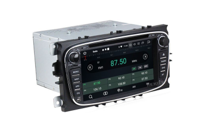 Штатная автомагнитола Ford Focus II, Mondeo, S-Max, Galaxy, Tourneo, Transit connect черный Carmedia MKD-F746B-P5 Android 10 DSP