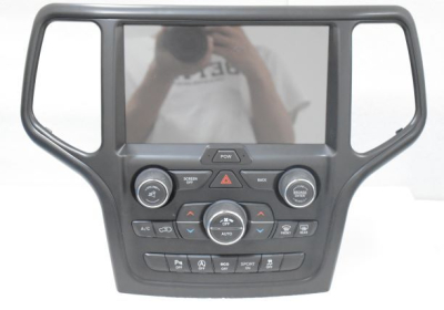 Штатное головное устройство для JEEP Grand Cherokee 2013+ черная на Android 10 Carmedia KR-9176-S10