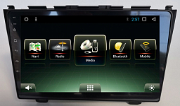 Головное устройство HONDA CRV III 2006-2012 (RE) на Android 7.1 CARMEDIA U9-6256-T8