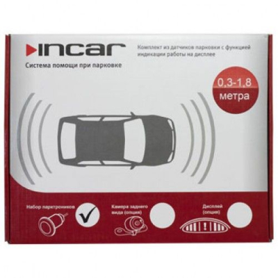 Парковочная система Incar PT-404B (видеопарктроник)