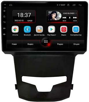 Штатная магнитола VOMI AK424R9-MTK-LTE-4-64 для SsangYong Actyon 10.2013+ на Android 10