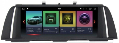 Штатная магнитола Roximo RW-2703QN для BMW 5 F10/F11 (2013-2016) NBT (Android 9.0) Штатная магнитола Roximo RW-2703QN для BMW 5 F10/F11 (2013-2016) NBT (Android 9.0)