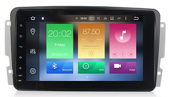 Штатная автомагнитола Mercedes-Benz G класс W463 2001-2006, C класс W203, CLK C209/W209, Vito, Viano Carmedia XN-8505-P6 Android 9.0