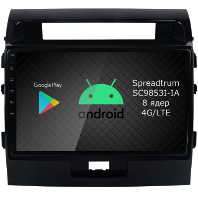 Штатная магнитола Roximo RI-1111-8 для Toyota Land Cruiser 200, 2007-2015 на Android 12 (8/128Gb)
