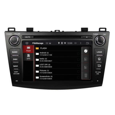 Штатная автомагнитола Android 10 Carmedia KD-8003-P30 для Mazda 3 2009-2013 (BL), Axela 2009-2013