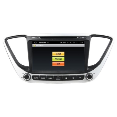 Штатная автомагнитола Hyundai Solaris 2017+ Carmedia KD-8211-P30 Android 10 DSP