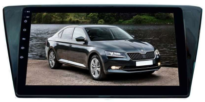 Штатная магнитола для Skoda SuperB с 2015 года LeTrun 1887-3149 10 дюймов (крутилки) NS 2+16 Gb MTK-L Android 9.x DSP