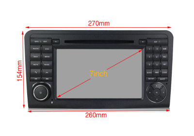 Штатное головное устройство Mercedes-Benz ML класс 2005-2011, GL класс 2006-2012 на Android 10 Carmedia MKD-M792-P30