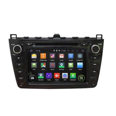 Штатная автомагнитола MAZDA 6 2007-2012 (черный) Carmedia KD-8001-P5-b Android 9.0 DSP